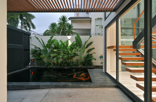 Polaris Villa - Kết hợp Nhôm Kính tinh giản trong kiến trúc tân cổ điển