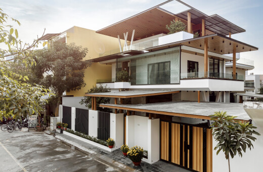 Sunny villa - Mảnh ghép không gian kết nối 3 thế hệ
